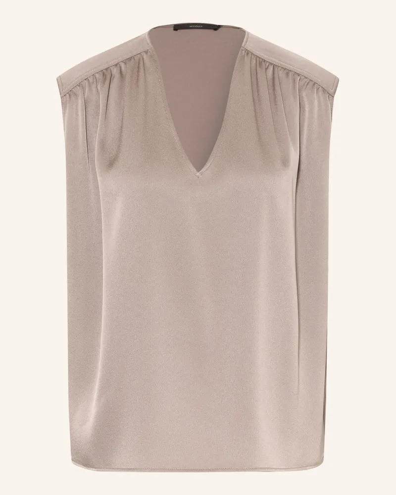windsor. Blusentop beige Taupe