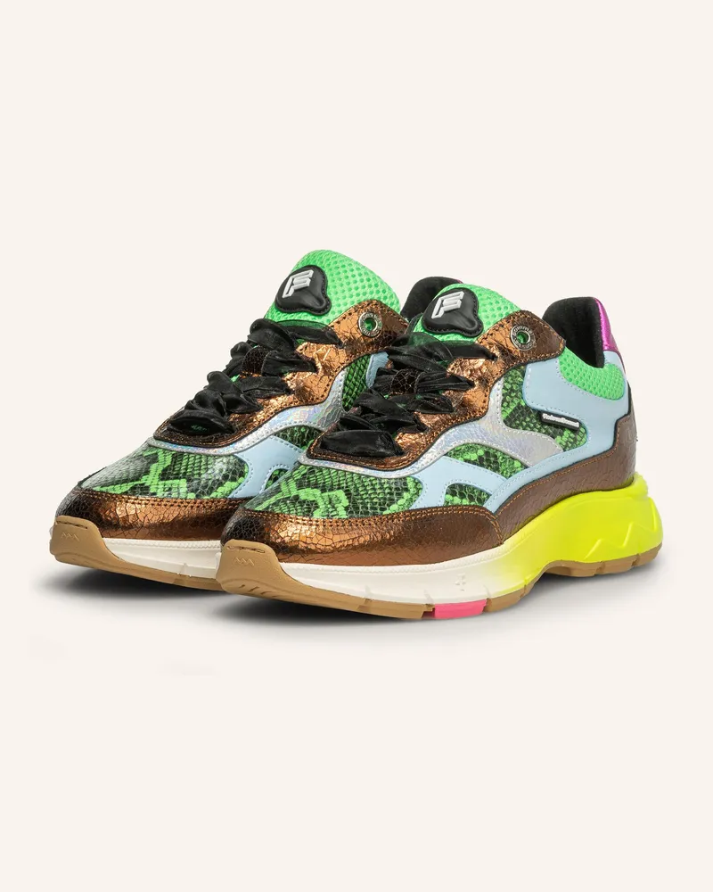 Floris van Bommel Sneaker DAYSI 04 Grün