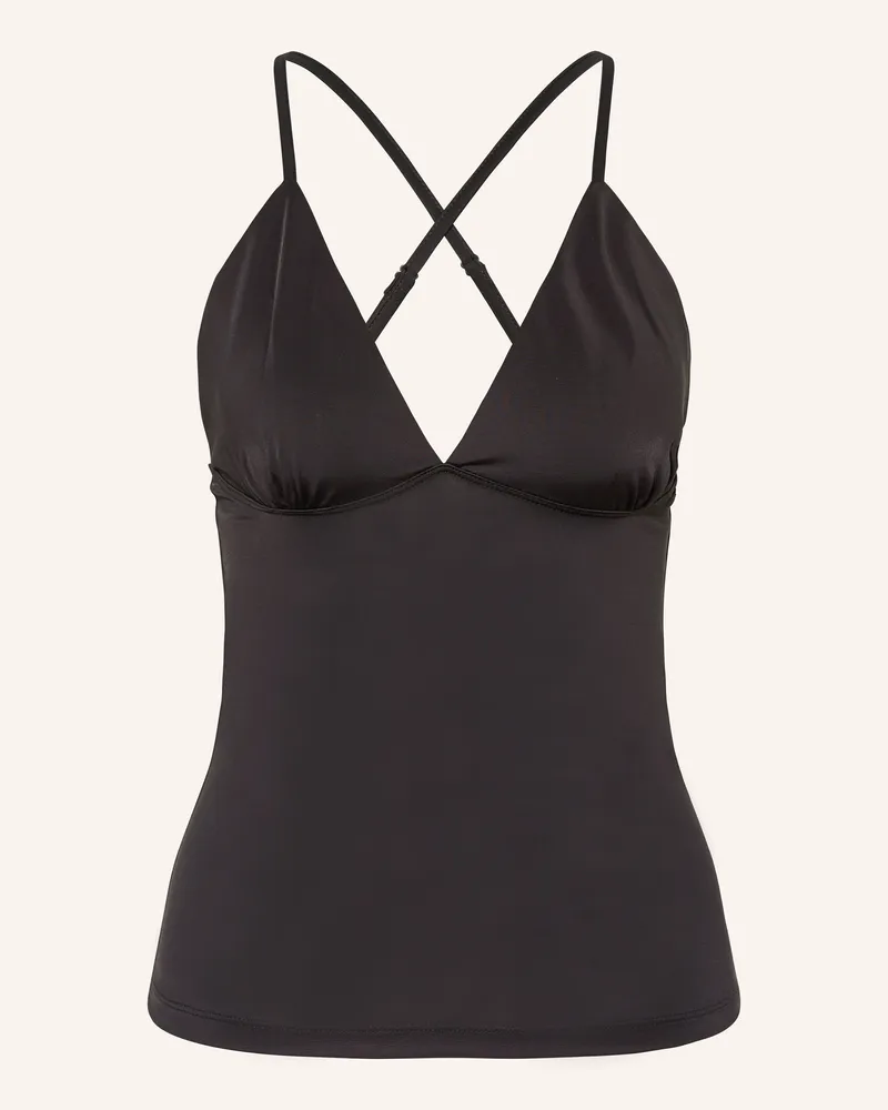 Samsøe & Samsøe Satintop Safaye schwarz Schwarz