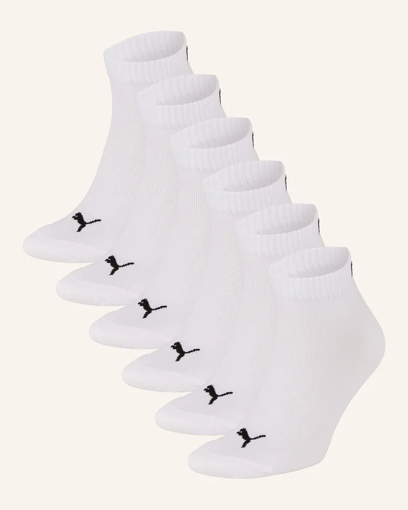 Puma 6er-Pack Socken QUARTER PLAIN 002