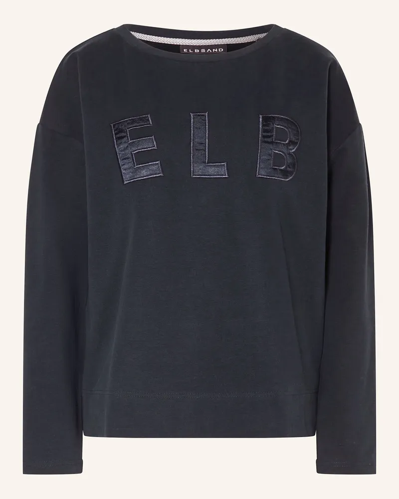 ELBSAND Sweatshirt ALEAH Dunkelblau