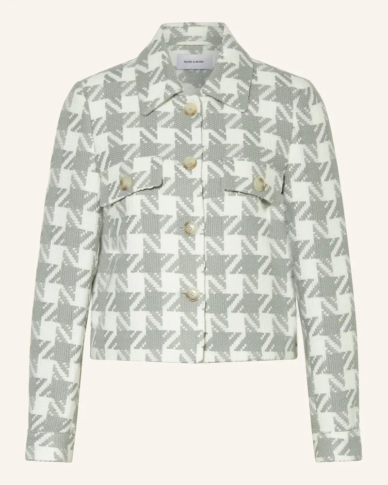 More & More Kastenjacke Weiss