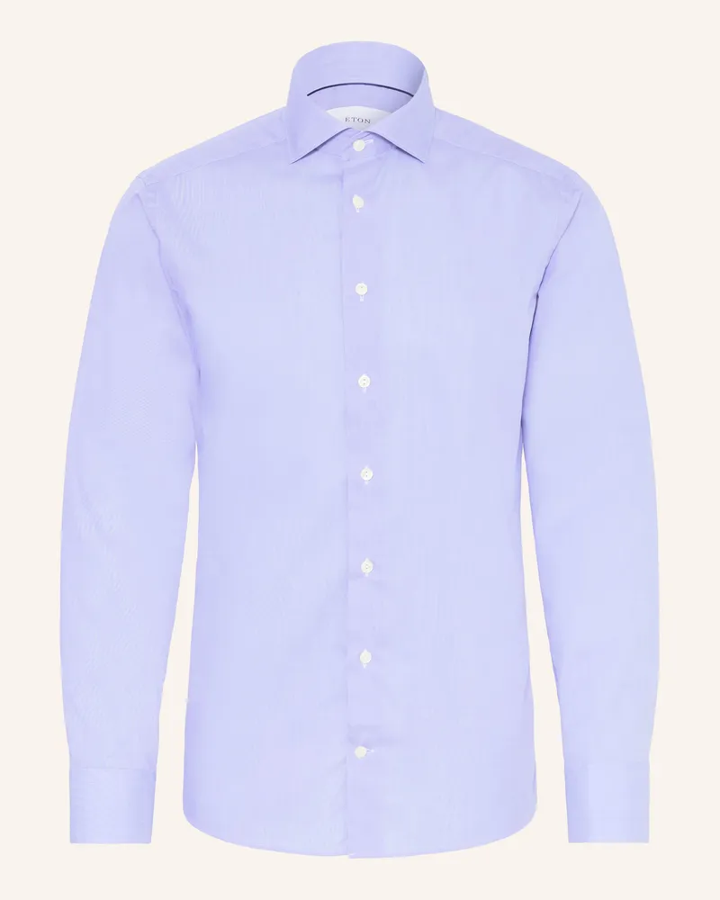 Eton Hemd Slim Fit Blau