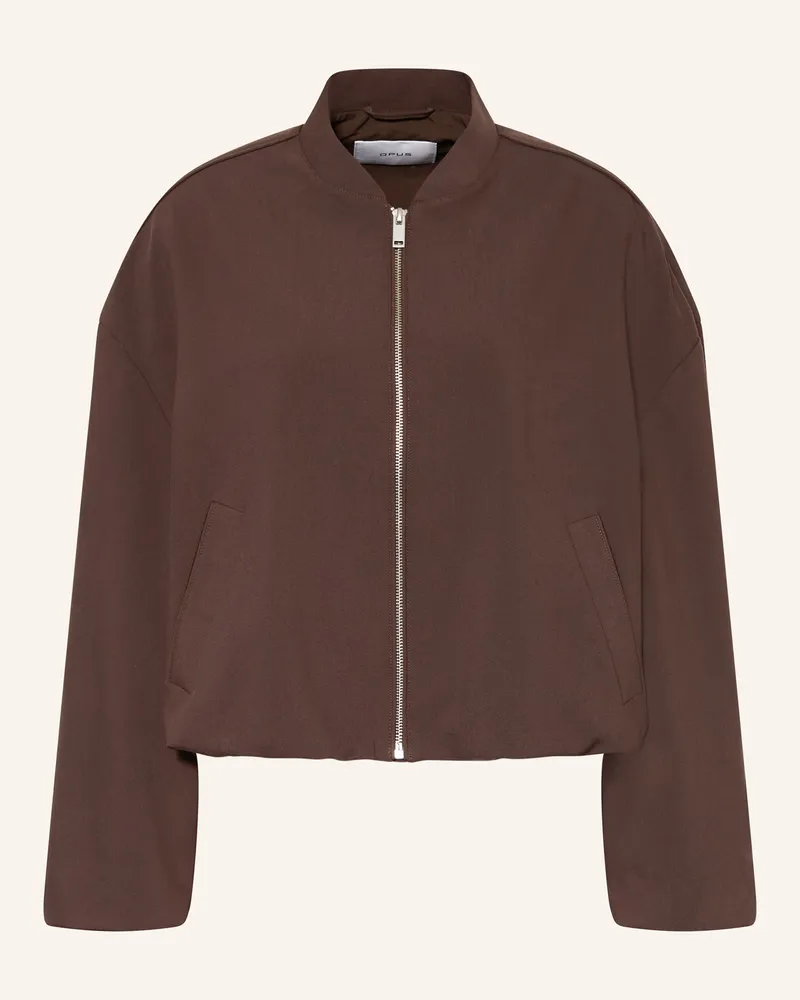 OPUS Blouson Janica braun Dunkelbraun