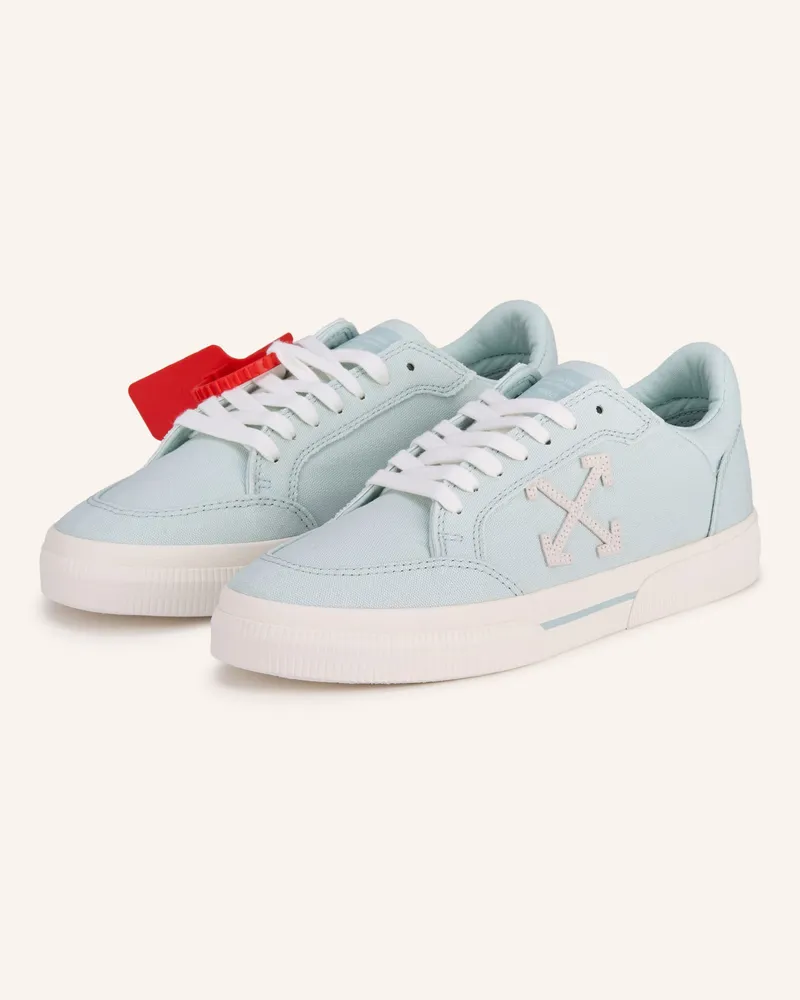 OFF-WHITE Sneaker VULC LOW Hellblau
