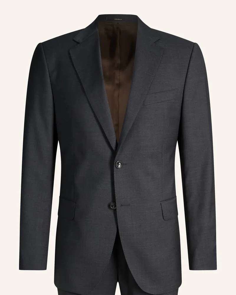 windsor. Anzug Shaped Fit grau Grau