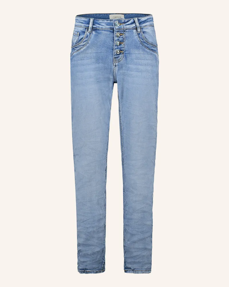 Cartoon Jeans Mit Schmucksteinen blau 8619