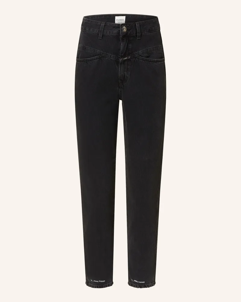 Closed Cropped Jeans Pedal Pusher grau Dgy