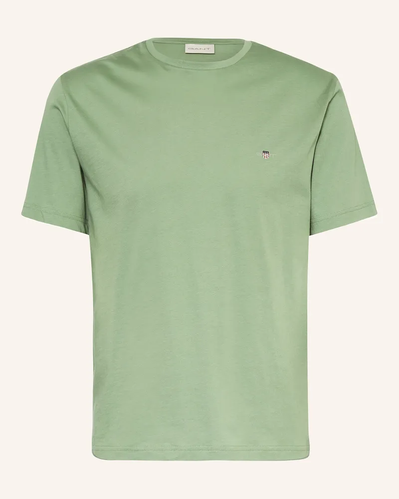 Gant T-Shirt Hellgrün