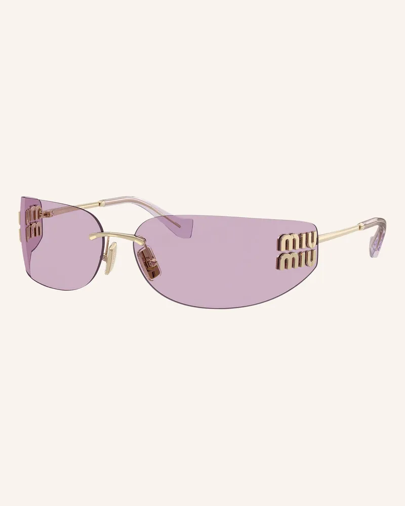 Miu Miu Sonnenbrille Mu a51s gold Zvn90o