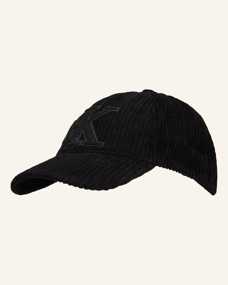 Calvin Klein Cord-Cap Schwarz