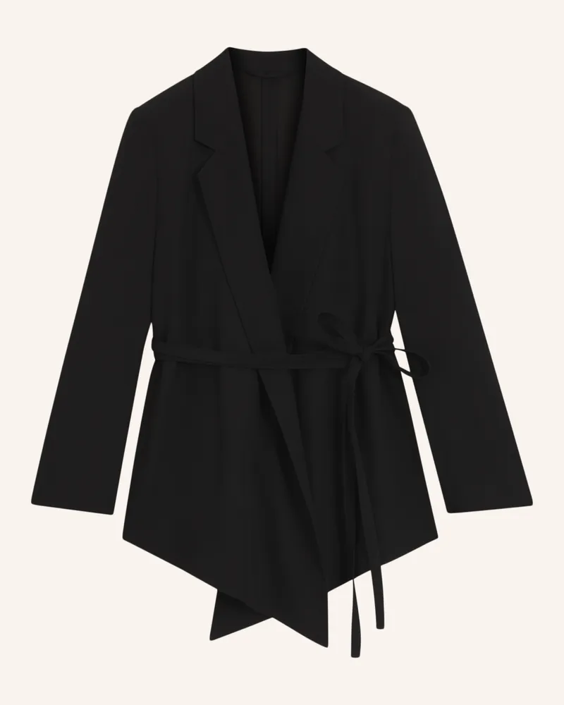 HUGO BOSS Blazer Joscara Relaxed Fit schwarz Schwarz
