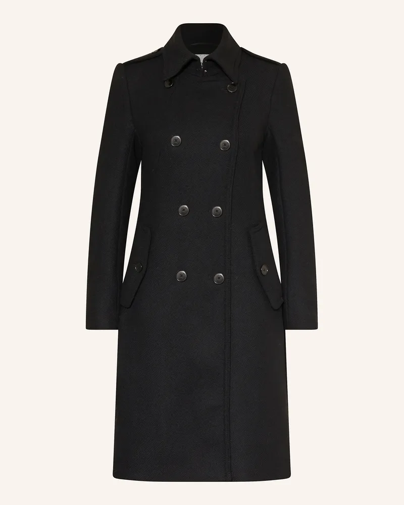 Drykorn Wollmantel Harleston schwarz Schwarz