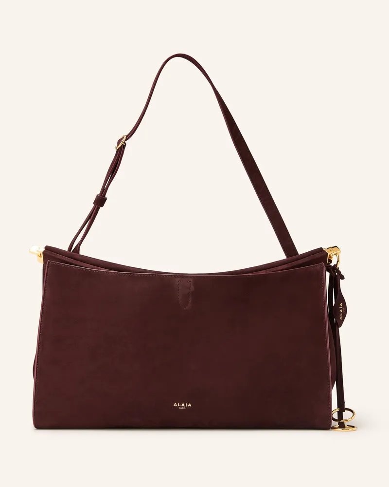 Alaïa Handtasche LE CLICK POCKET 35 Dunkelbraun