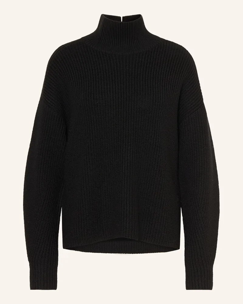 windsor. Pullover Aus Merinowolle schwarz Schwarz
