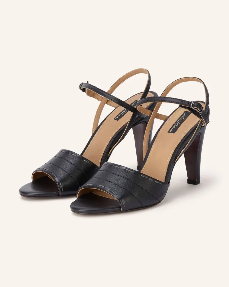 AllSaints Sandaletten Lila schwarz Schwarz