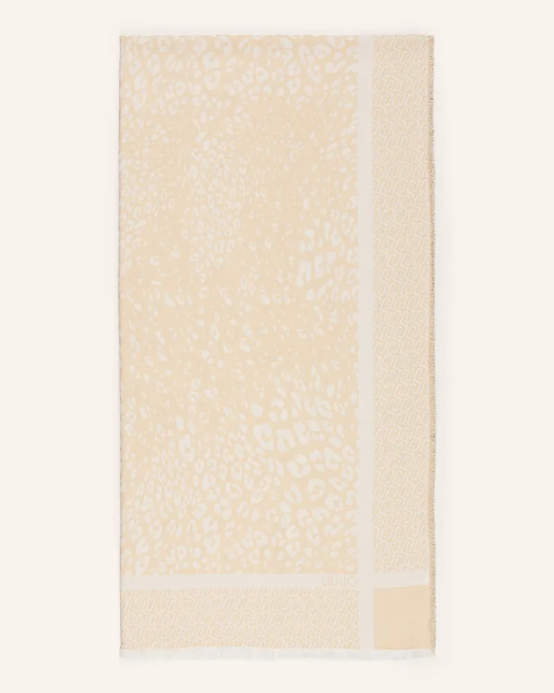 Liu Jo Schal Mit Glitzergarn beige Beige