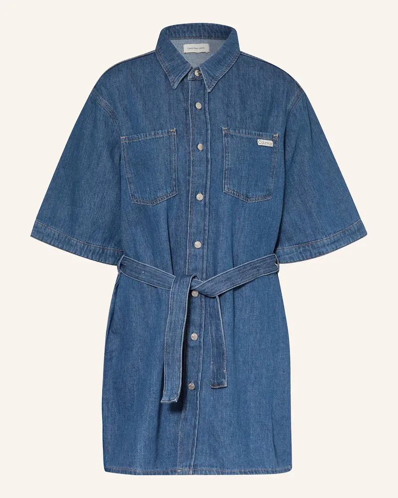 Calvin Klein Jeanskleid Dunkelblau