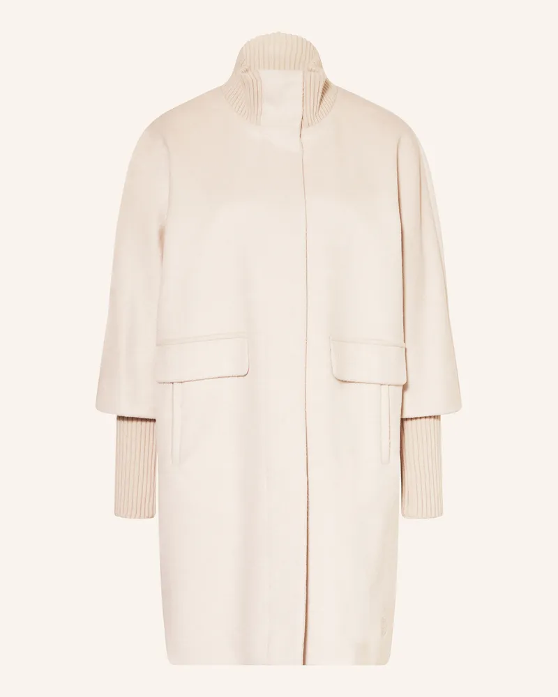 COMMA Mantel beige Ecru