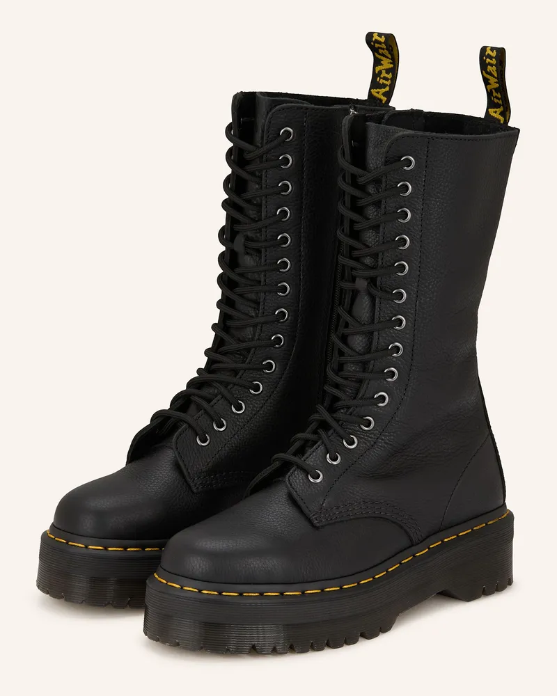 Dr.Martens Schnürboots 1B99 QUAD PISA Schwarz