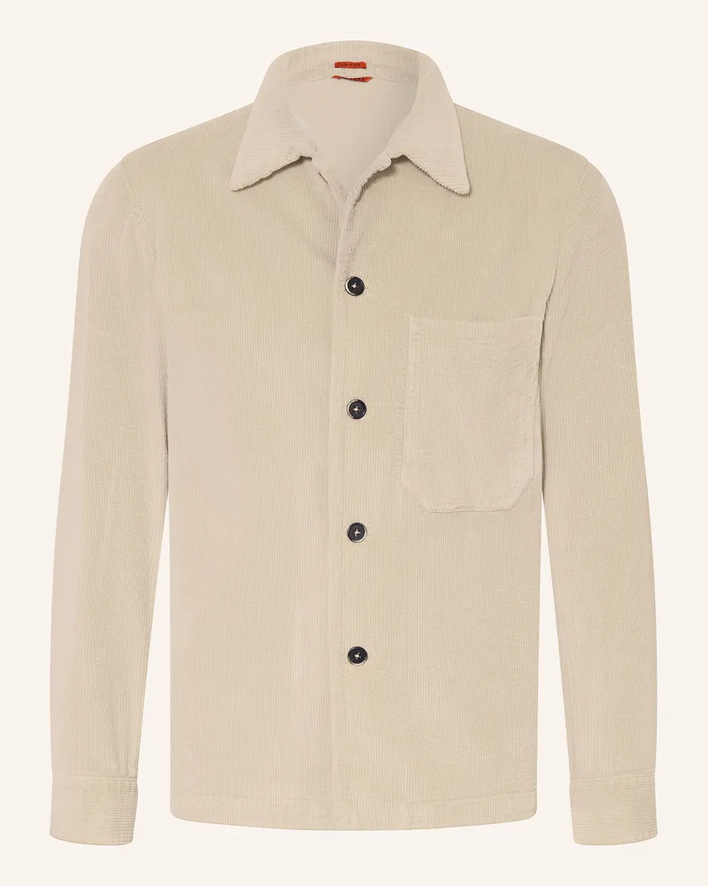 BARENA Cord-Overshirt Cedrone beige Hellbraun