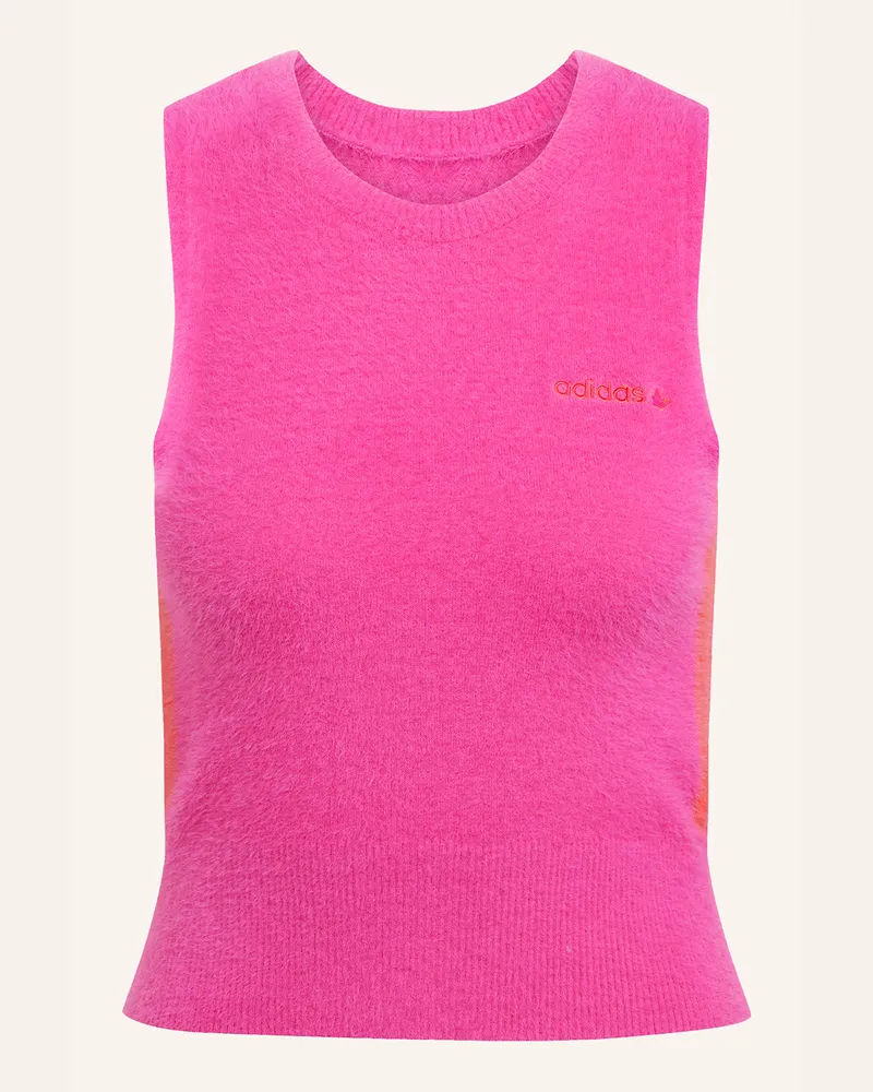 adidas Stricktop FLUFFY KNITTED Pink