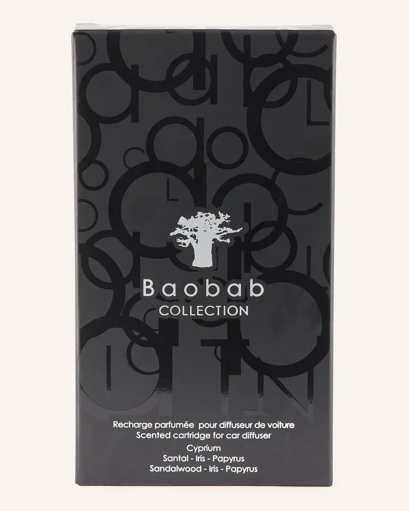 Baobab Collection Nachfüllpackung Für Autoduft Cyprium schwarz Schwarz