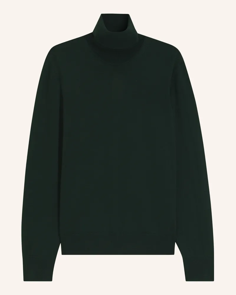 HUGO BOSS Pullover H-Musso Regular Fit gruen Grün