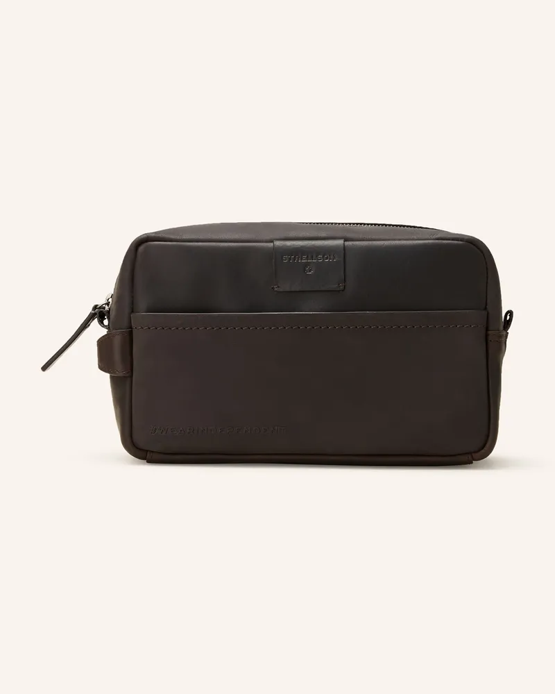 Strellson Kulturtasche DICK Dunkelbraun