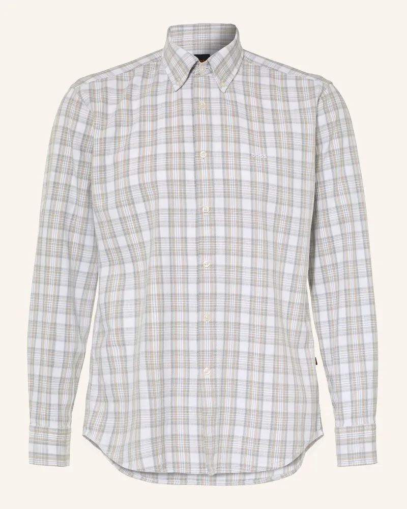 HUGO BOSS Hemd Ricoplus Regular Fit weiss Weiss