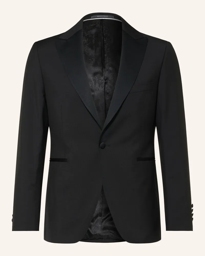 Wilvorst Anzugsakko Slim Fit schwarz 010