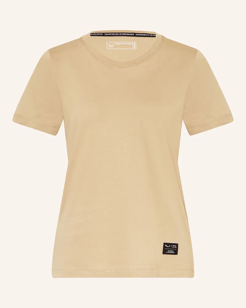 Salewa T-Shirt EAGLE Hellbraun
