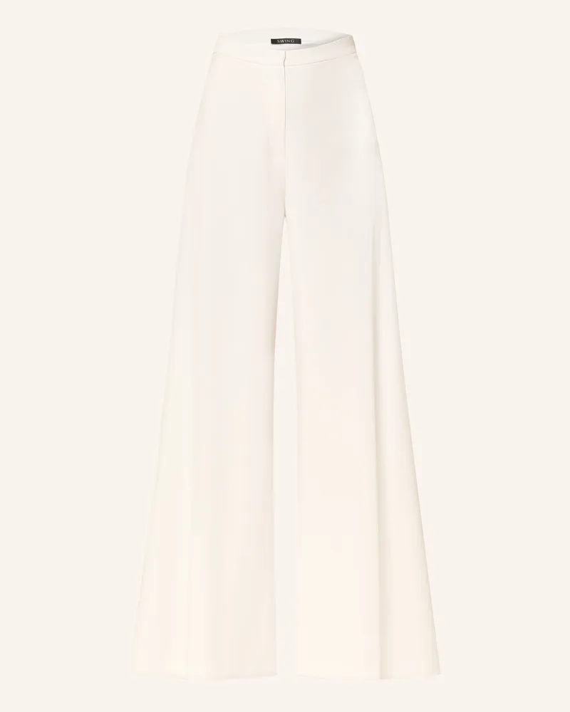 Swing Marlenehose weiss Ecru
