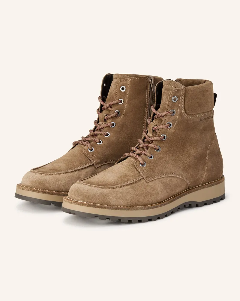 Marc O'Polo Schnürboots Taupe