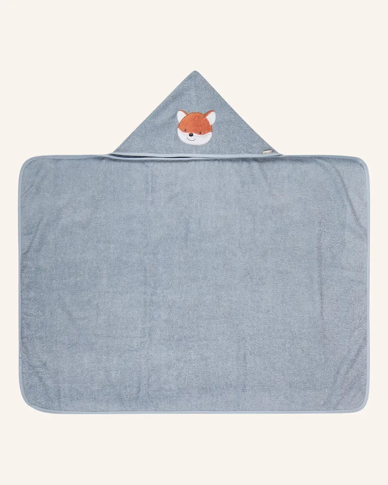 Sterntaler Kapuzenbadetuch 100X70 Cm Filou blau Hellblau