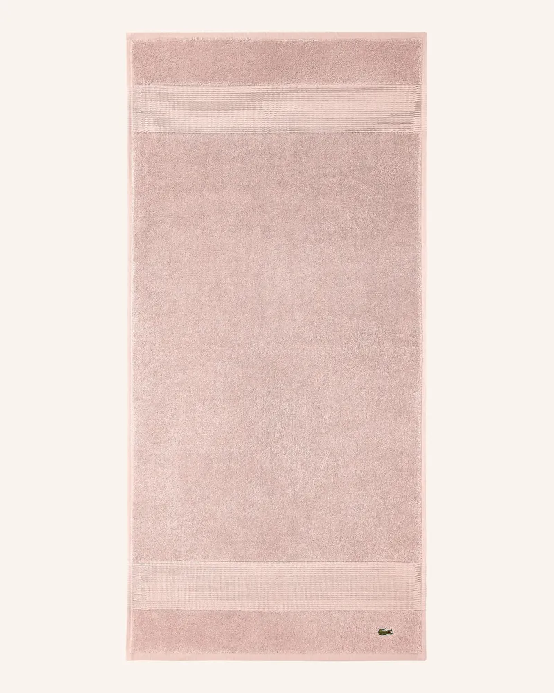 Lacoste Handtuch Llecroco rosa Rosa