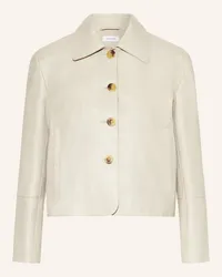 Darling Harbour Lederjacke Beige