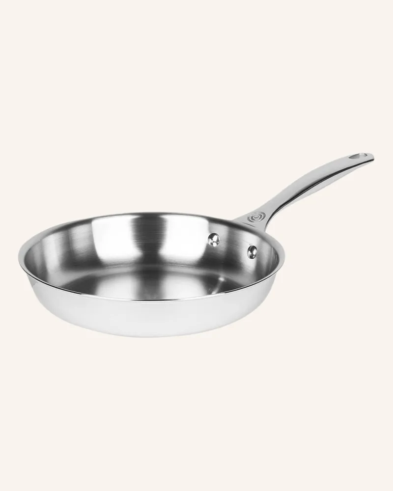 Le Creuset Bratpfanne 3-ply PLUS Silber