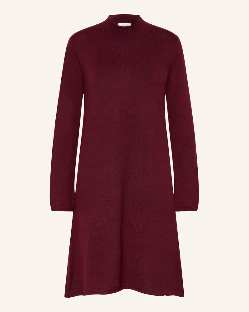 Darling Harbour Strickkleid Dunkelrot