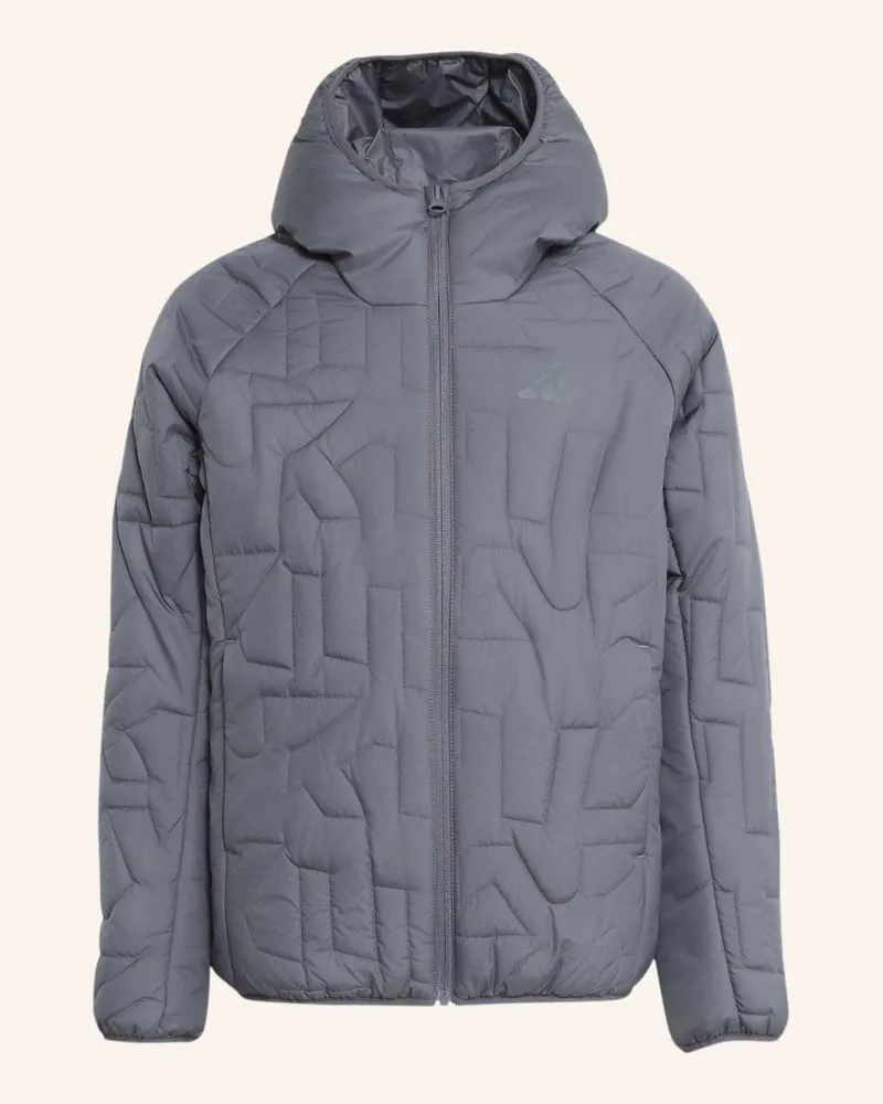 adidas Terrex Kids Xperior Climawarm Gefütterte Jacke grau Grau