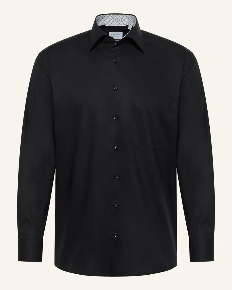 Eterna Hemd COMFORT FIT Schwarz