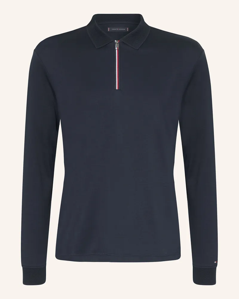 Tommy Hilfiger Jersey-Poloshirt Regular Fit blau Dunkelblau