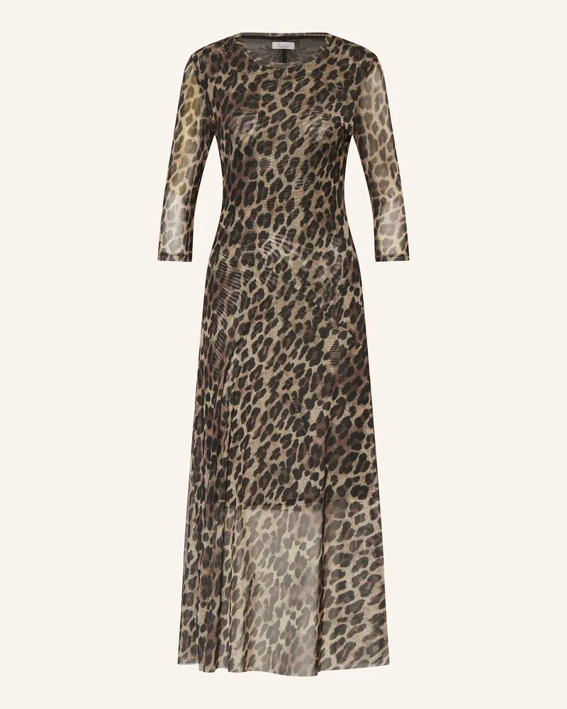 Princess goes Hollywood Mesh-Kleid mit 3/4-Arm Hellbraun