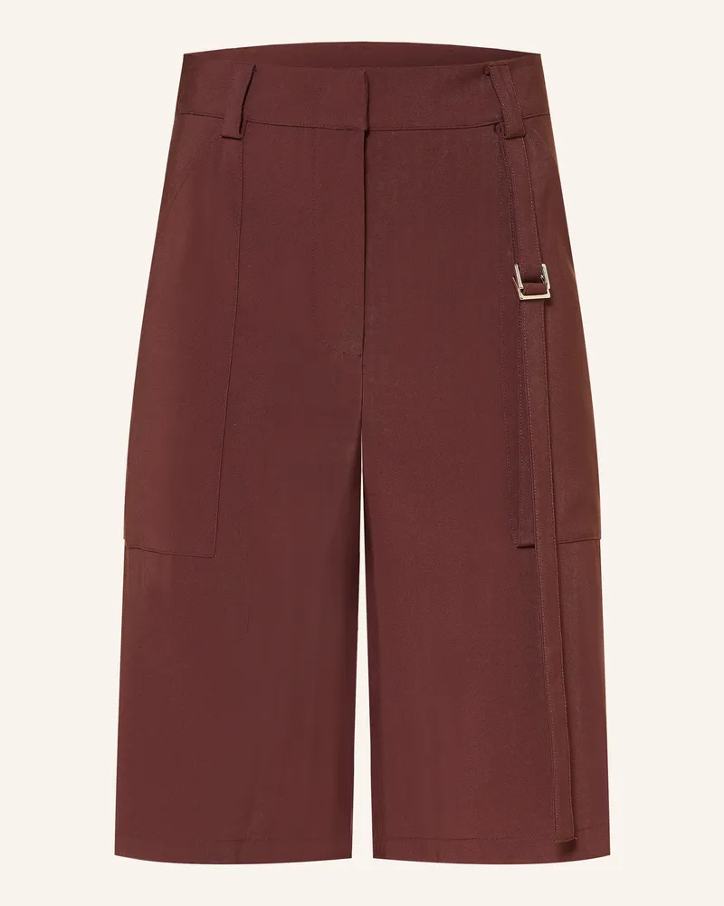 Patrizia Pepe Bermudas Dunkelrot