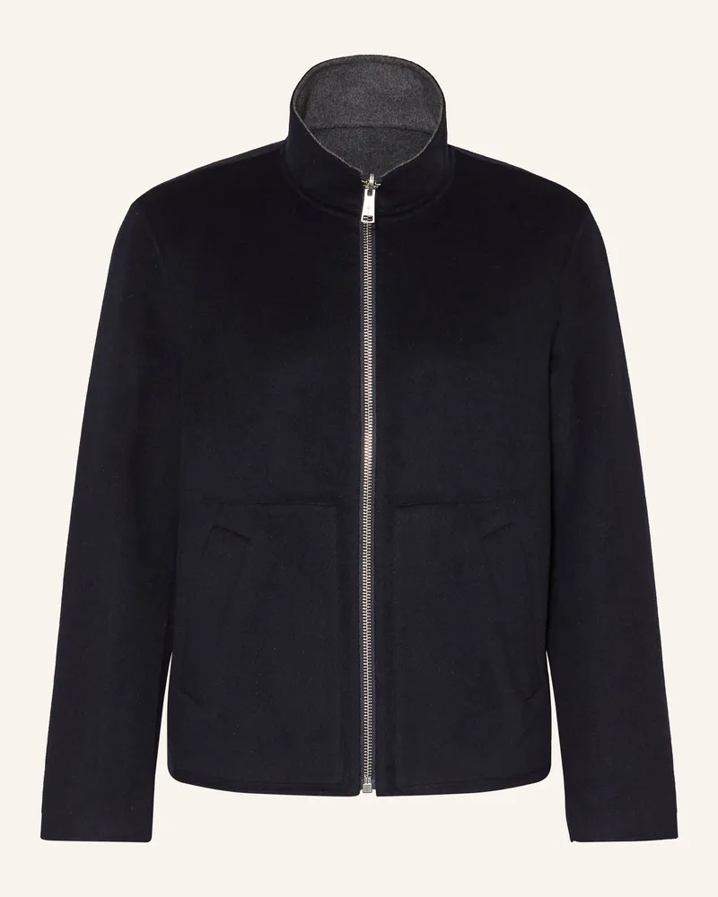 Marc O'Polo Overjacket Zum Wenden blau Dunkelblau