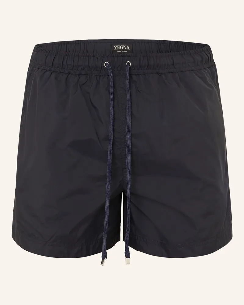 Ermenegildo Zegna Badeshorts blau Dunkelblau