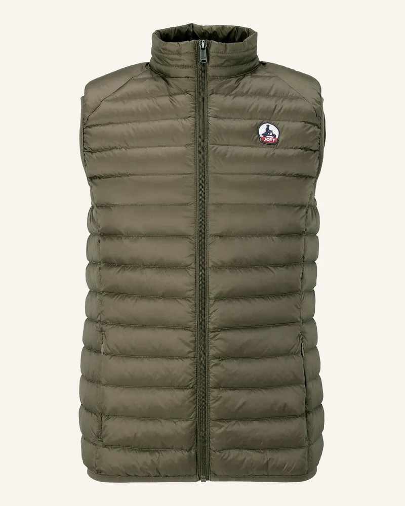 JOTT Lightweight-Daunenweste TOM Khaki