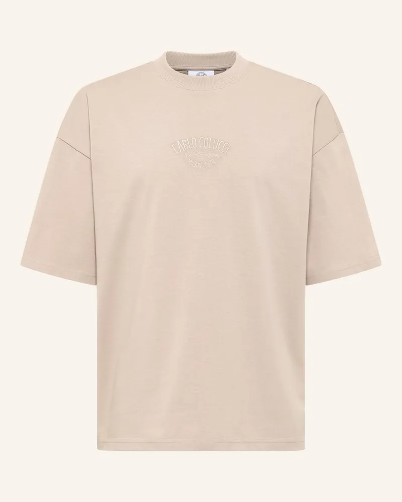 Carlo Colucci T-Shirt - The Knit Legend Felici beige Beige