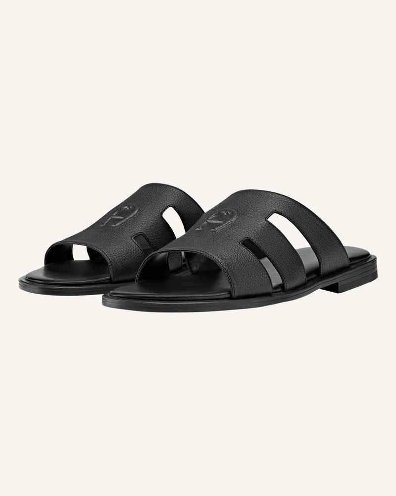 Aigner leather sandal NOEL 2A Schwarz