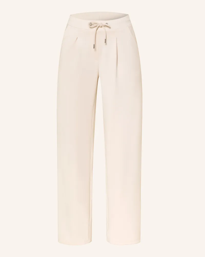 monari Jerseyhose im Jogging-Stil Creme